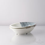 波佐見焼 ハーフライン カレーパスタ皿 25cm Fukuho Studio1156