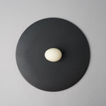 伊万里焼 極フラットプレート(L) 24.5cm 黒マット Hataman Studio1156