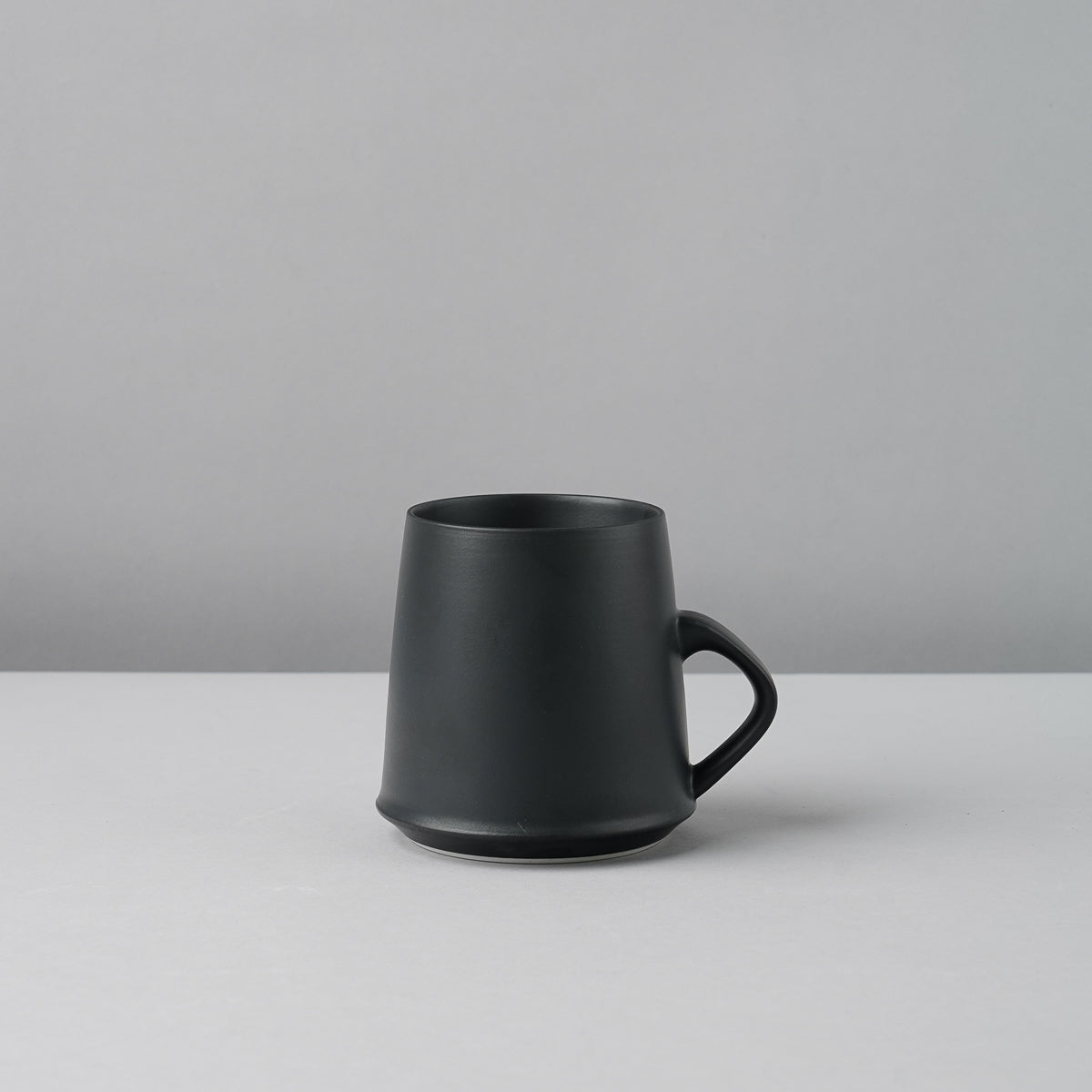 伊万里焼 Rim Mug マグカップ 6.5cm/280ml 黒マット Hataman Studio1156