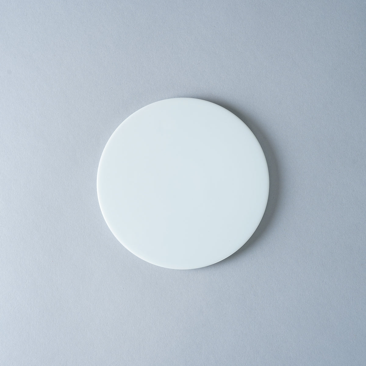 伊万里焼 極フラットプレート(XS) 11cm 上白磁 Hataman Studio1156