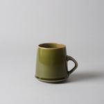 伊万里焼 Rim Mug マグカップ 6.5cm/280ml オリーブ Hataman Studio1156