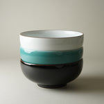 波佐見焼 六寸浅めん丼 麺鉢 18.5cm Hakusan Studio1156