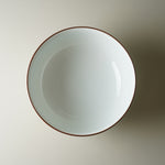 波佐見焼 六寸浅めん丼 麺鉢 18.5cm Hakusan Studio1156