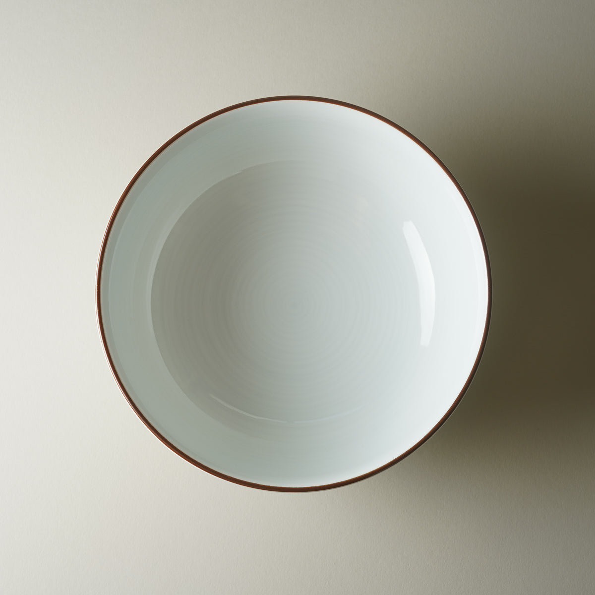 波佐見焼 六寸浅めん丼 麺鉢 18.5cm Hakusan Studio1156