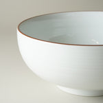 波佐見焼 六寸浅めん丼 麺鉢 18.5cm Hakusan Studio1156