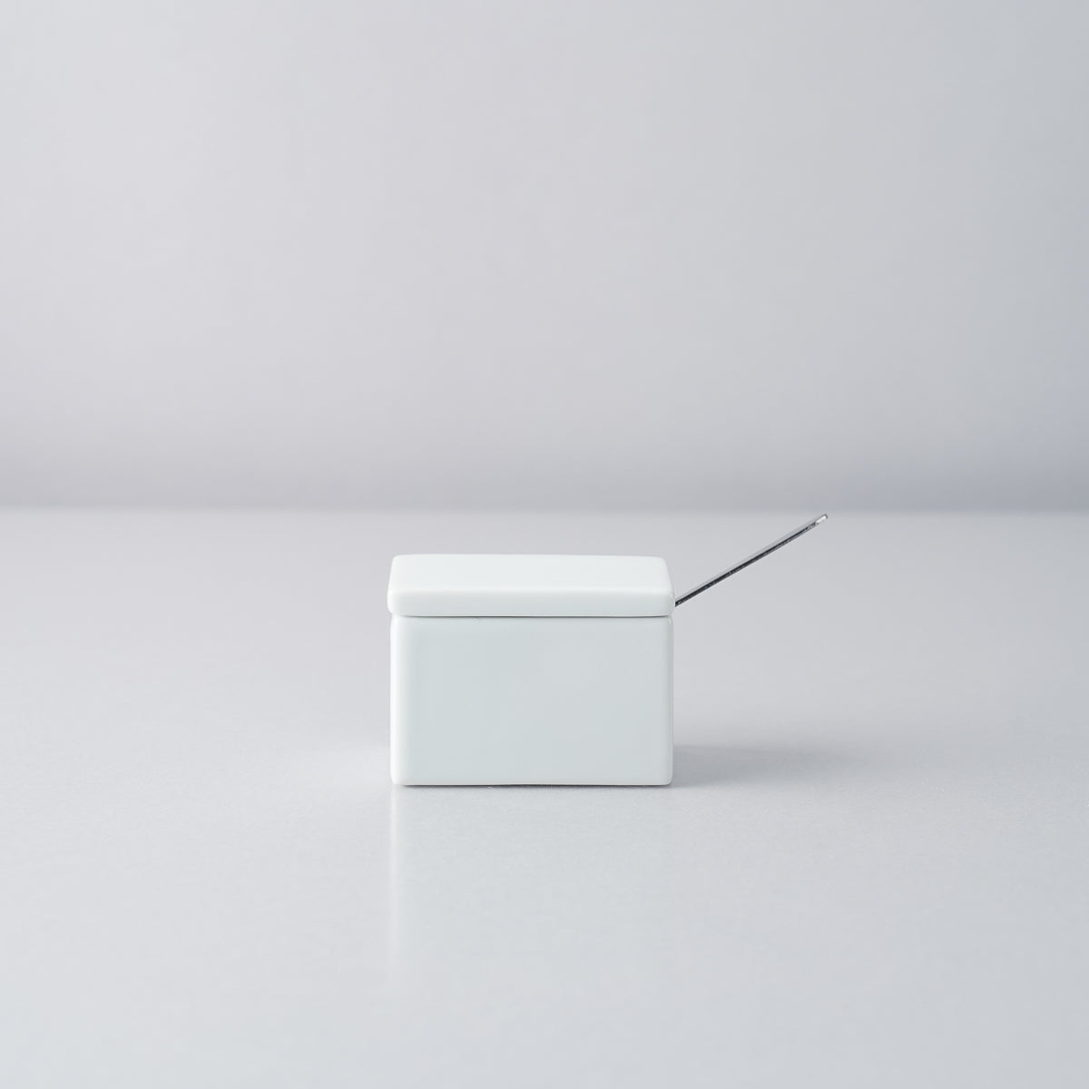 波佐見焼 天目 コンディメント からし入れ [薬味サジ付] 白山陶器の