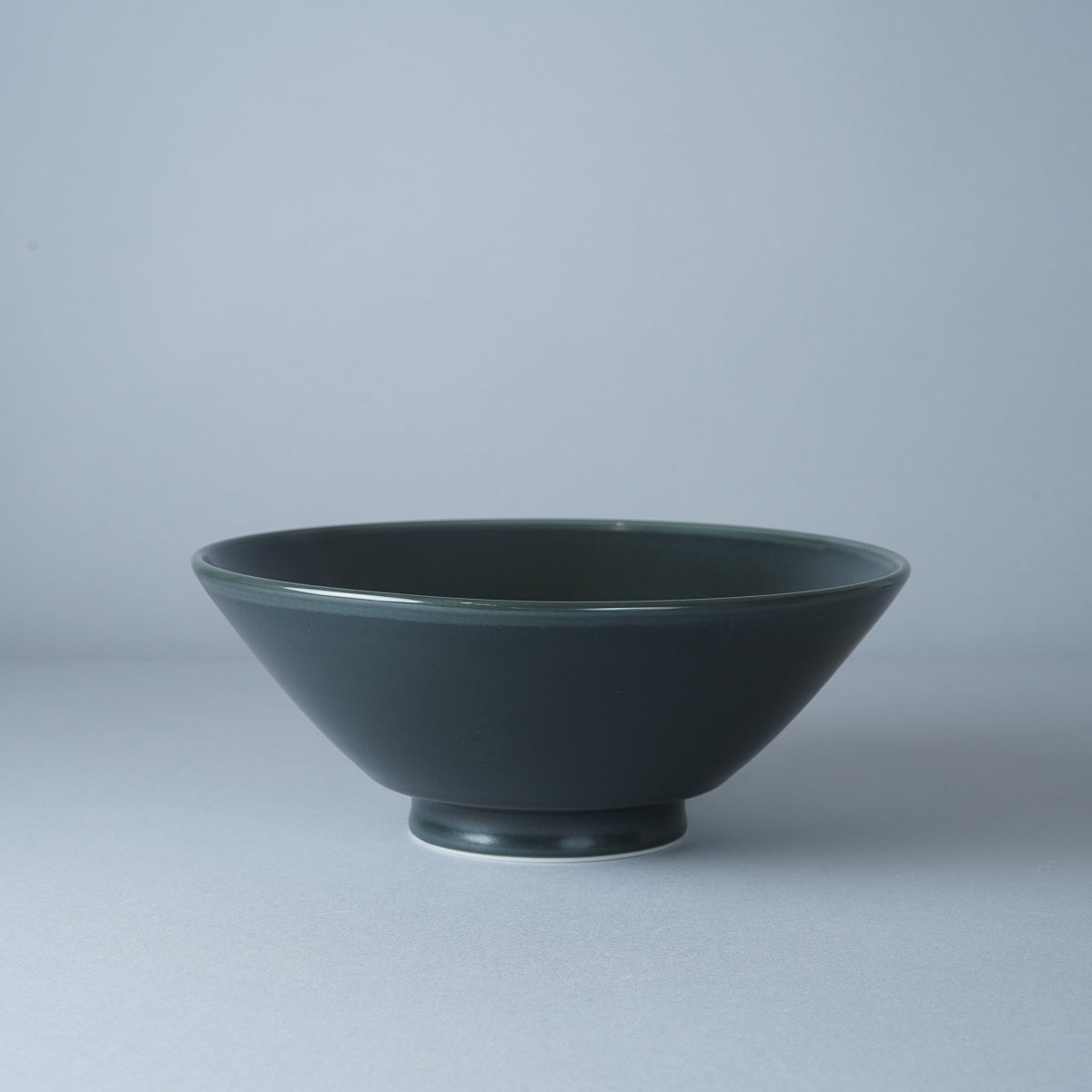 波佐見焼 RAMENBOWL ラーメンボウル WAN 20cm/1000ml チャコールグレイマット Hakusan Studio1156
