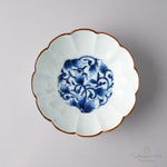 有田焼 渕錆古染 十二方割小鉢 13.5cm Housen Studio1156