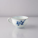 有田焼 古染付 椿紋 コーヒー碗皿 200ml Housen Studio1156