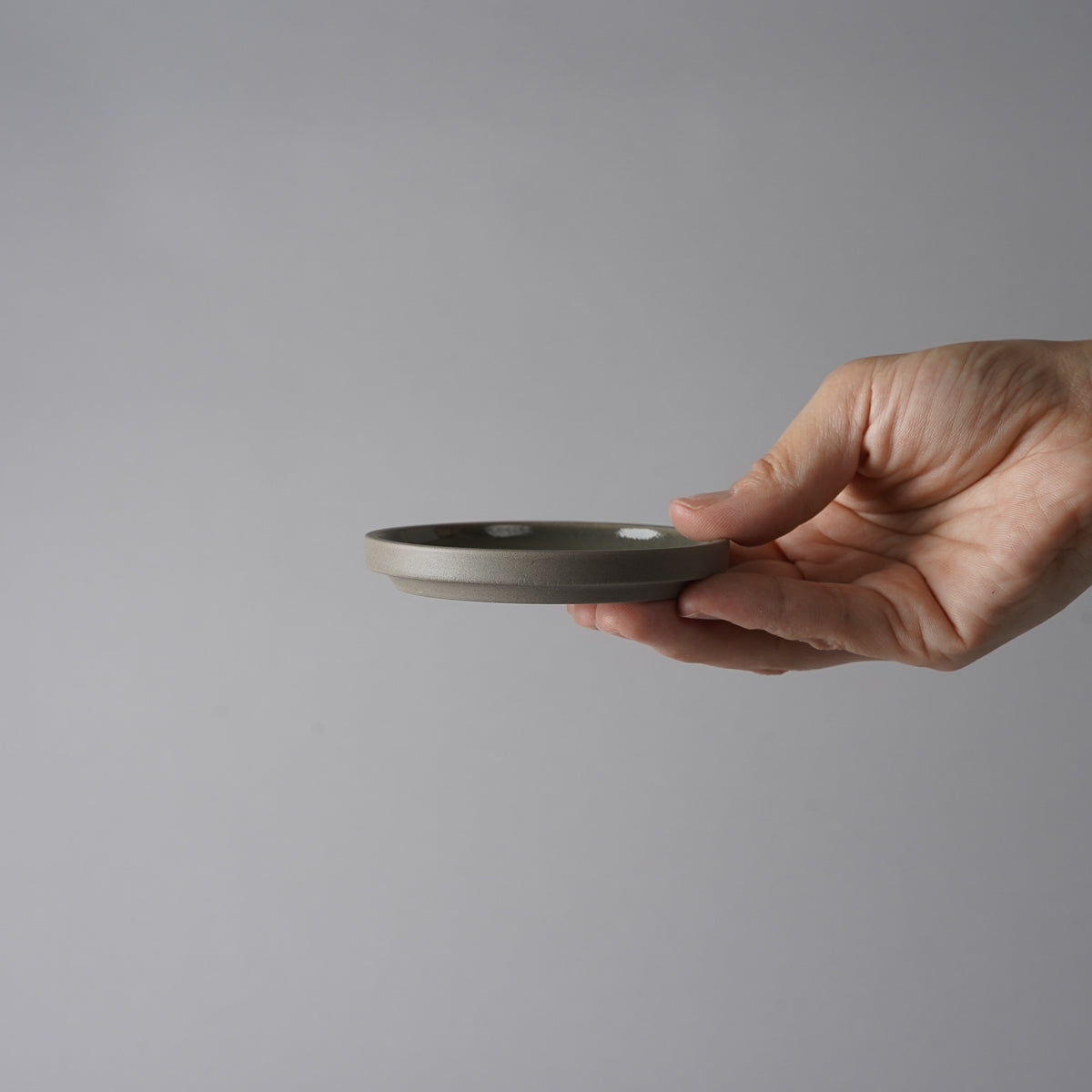 波佐見焼 HASAMI PORCELAIN GREY プレート(XS) 8.5cm HASAMI PORCELAIN Studio1156