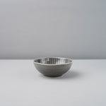 波佐見焼 Shinogi しのぎ 小鉢 10cm グレー Ichiryu Studio1156