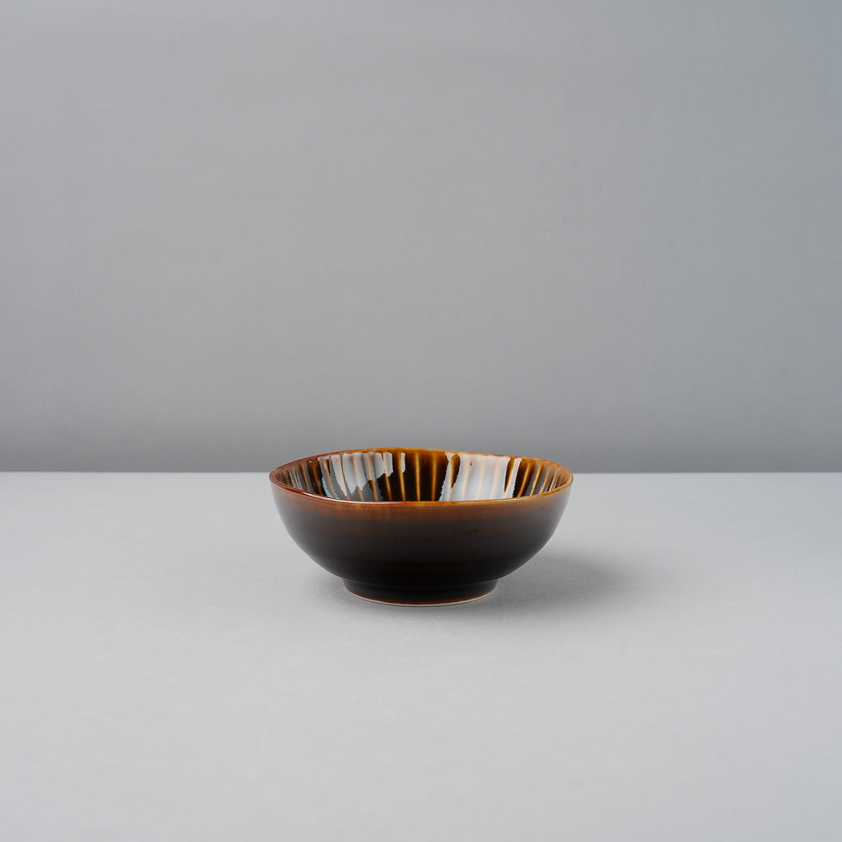 波佐見焼 Shinogi しのぎ 小鉢 10cm 飴釉 Ichiryu Studio1156