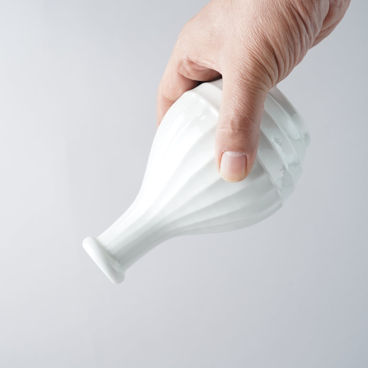 若尾経　定窯徳利　白磁 若尾経 定窯徳利 白磁 A)青白磁線文徳利（隆 作） | 隆太窯 shop