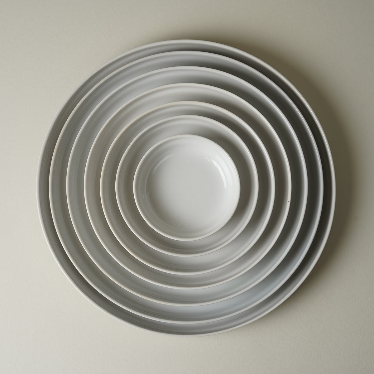 有田焼 スタックフラットプレート CMA Stack Flat Earth Grey [7 Sizes] 1616 / Arita Japan Studio1156