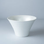 波佐見焼 ラスターver いれこ碗(大) ラーメン丼 16cm/800ml パールホワイト IREKO Studio1156