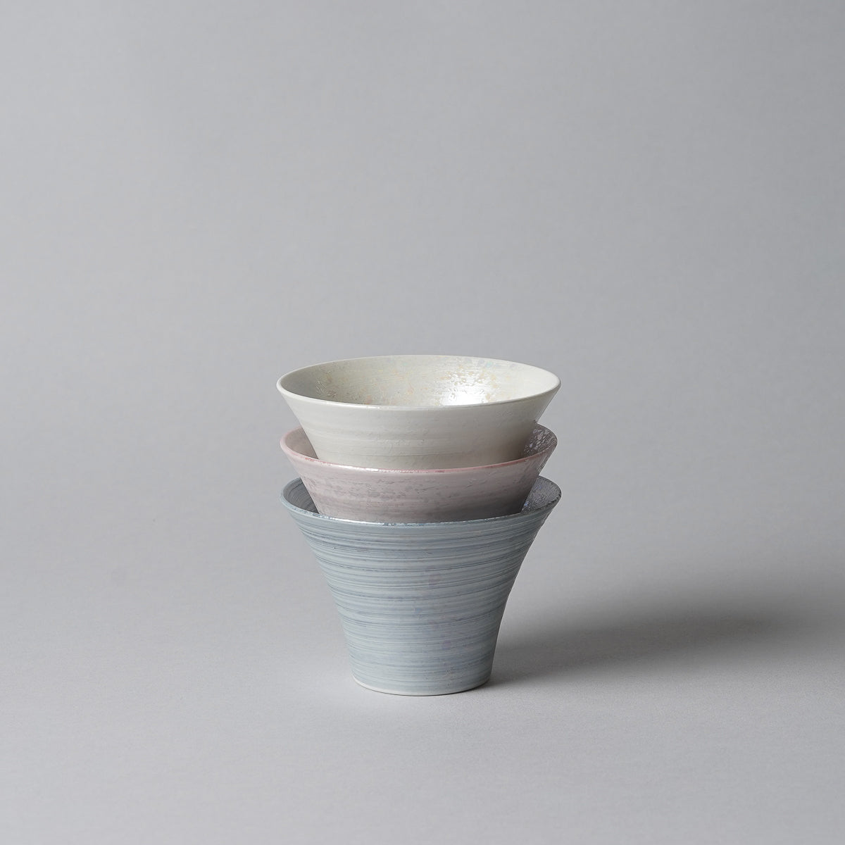 波佐見焼 いれこ碗(XS) 豆小鉢 8cm [パールver/3 Colors] IREKO Studio1156