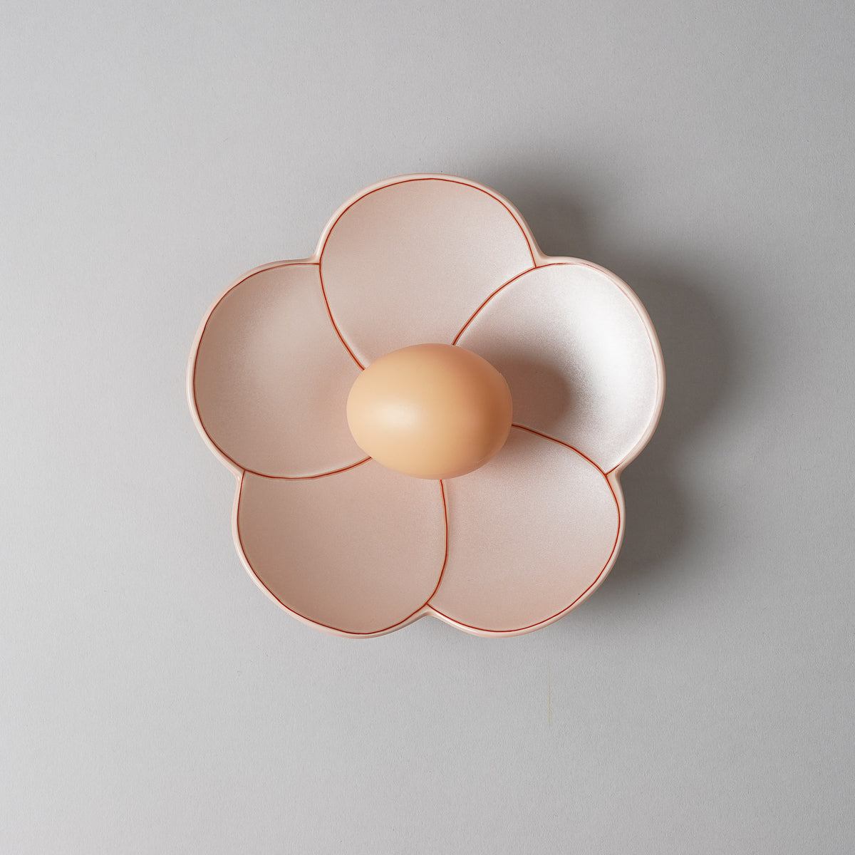 有田焼 捻り梅 銘々皿 15cm Kouraku Studio1156