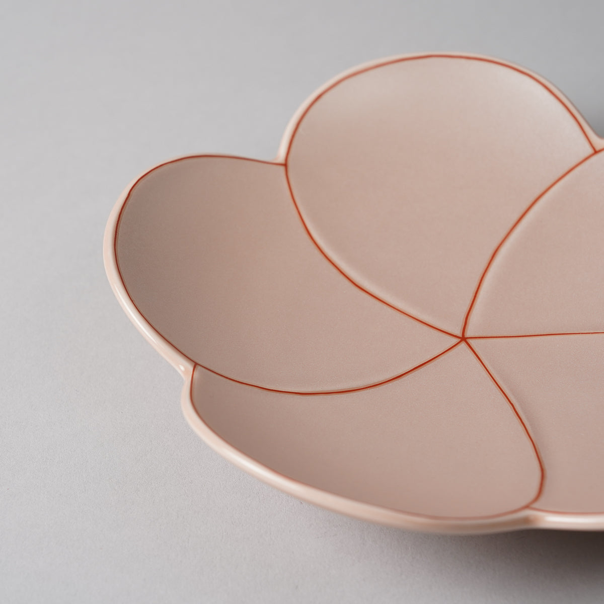 有田焼 捻り梅 銘々皿 15cm Kouraku Studio1156