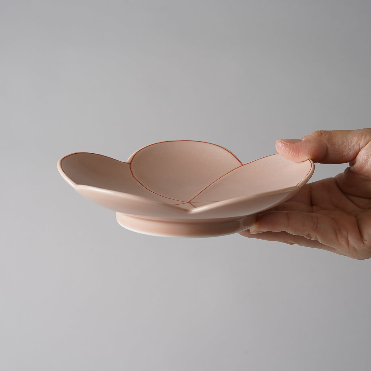 有田焼 捻り梅 銘々皿 15cm Kouraku Studio1156