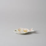 有田焼 錦金叩き 鯛形小皿 10cm Kouraku Studio1156