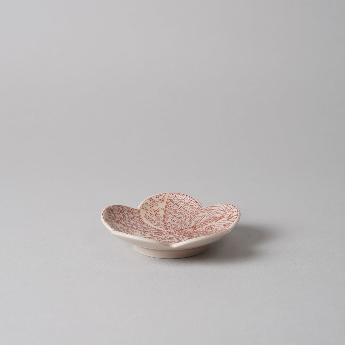 有田焼 捻り梅 小皿 9cm [5 Patterns] Kouraku Studio1156