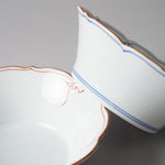 波佐見焼 瓔珞紋 平鉢 15cm [2 Colors] Korin Studio1156