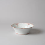 波佐見焼 瓔珞紋 平鉢 15cm [2 Colors] 赤 Korin Studio1156