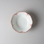 波佐見焼 瓔珞紋 平鉢 15cm [2 Colors] Korin Studio1156