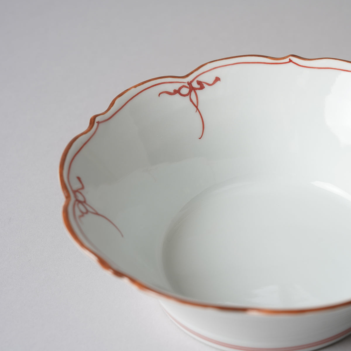 波佐見焼 瓔珞紋 平鉢 15cm [2 Colors] Korin Studio1156