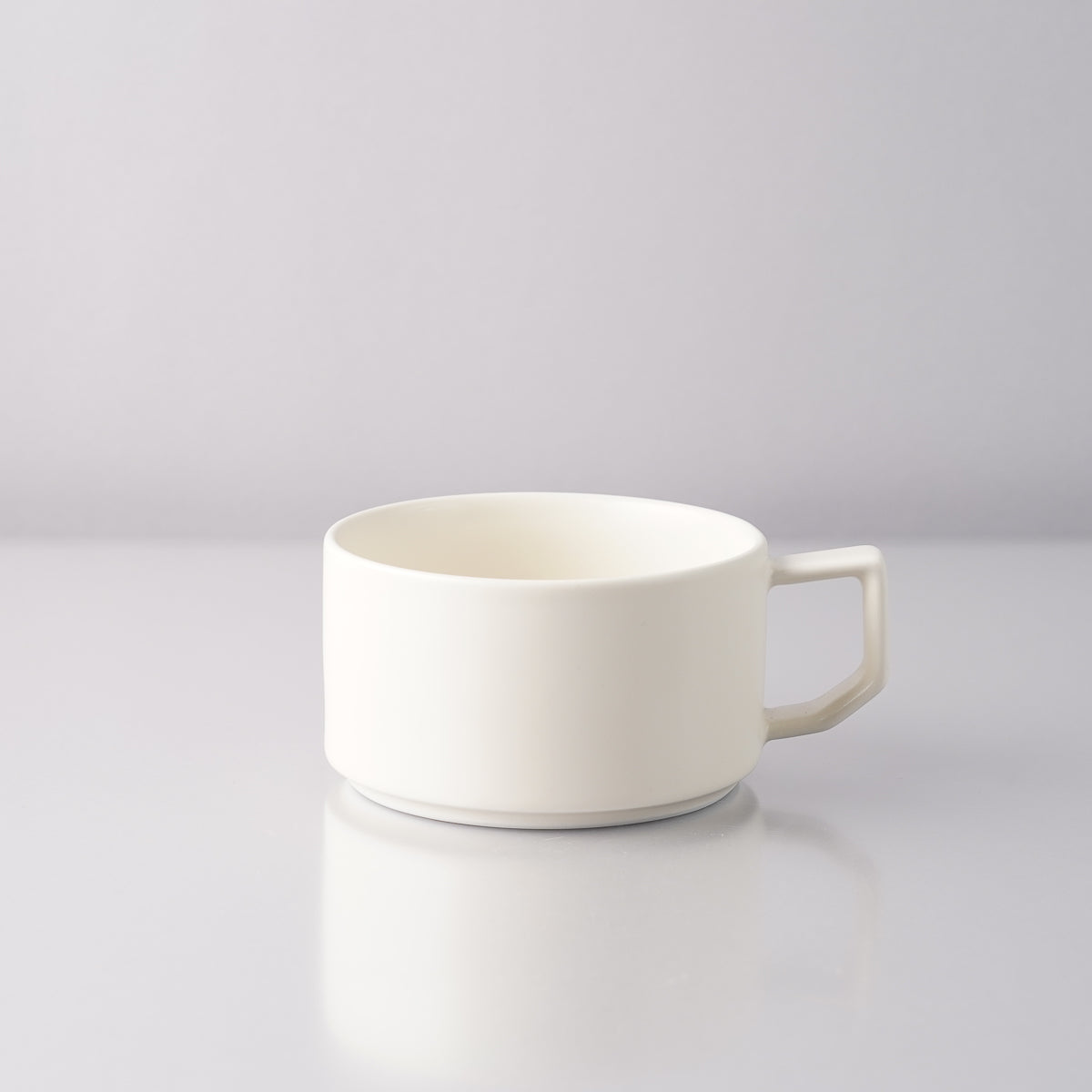 波佐見焼 スタッキングマグ スープカップ 340ml アイボリー Kousou Studio1156