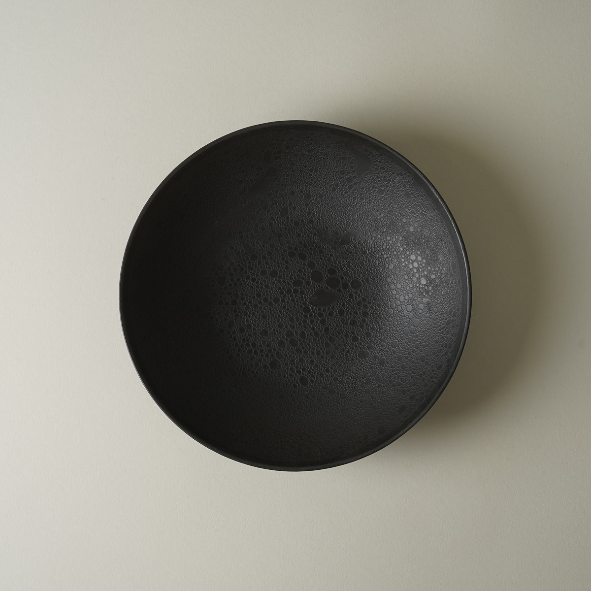 有田焼 frameボウル 18cm 黒泡化粧/白泡化粧 [強化磁器] Kichiemon Studio1156