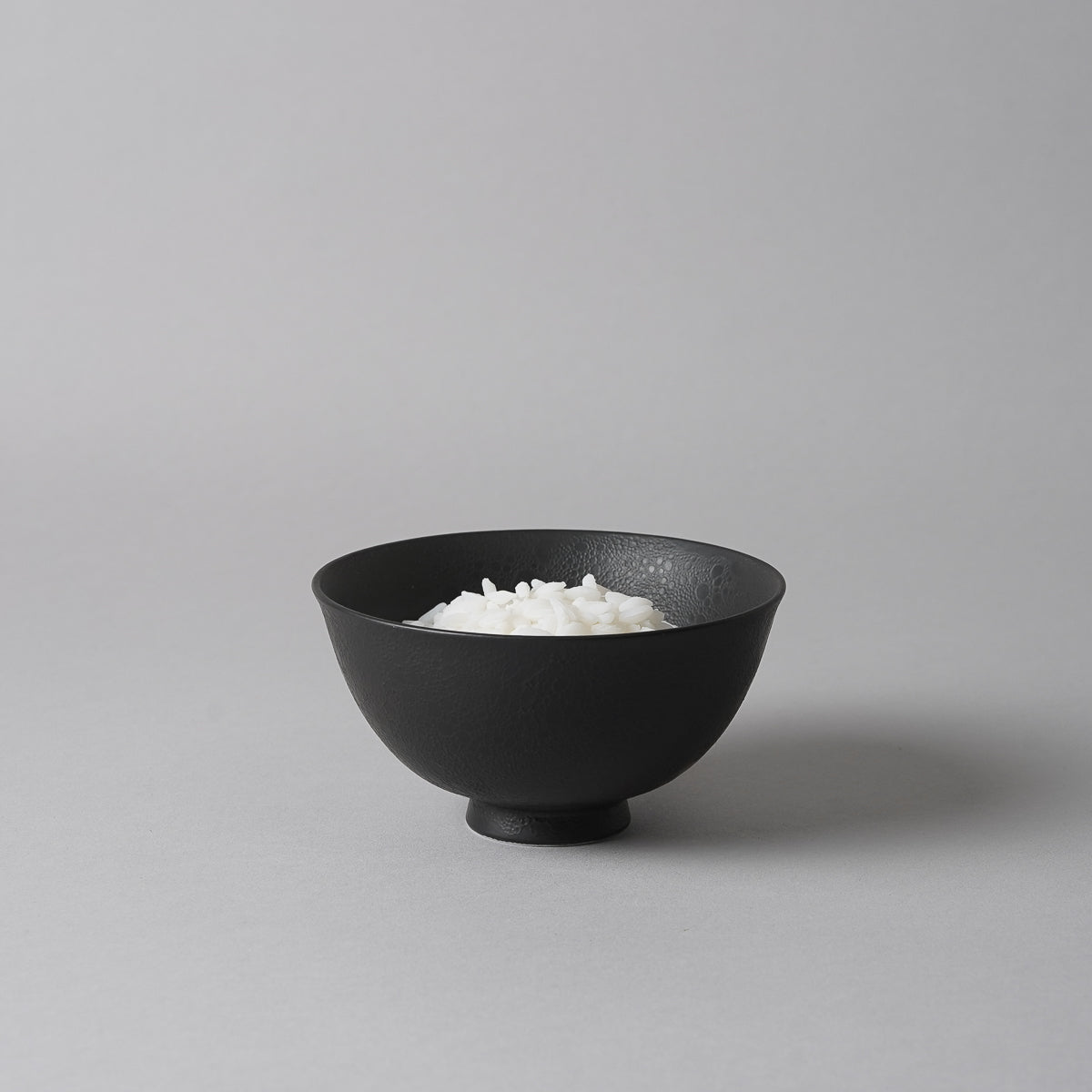 有田焼 黒泡 ごはん茶碗(小) 10.5cm Kichiemon Studio1156