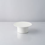 有田焼 泡化粧シリーズ 高台プレート(S) 11.5cm 白泡パール Kichiemon Studio1156