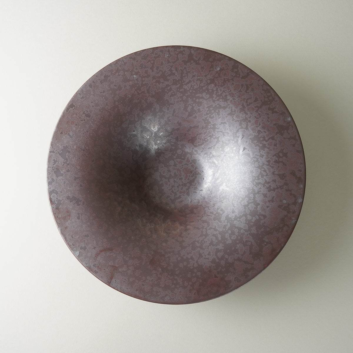 有田焼 ウェーブボウル(L) 23.5cm 錆絞 Kanezen Studio1156