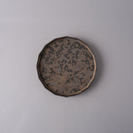 有田焼 十六角皿 (S) 15.5cm 銅金鱗 Kanezen Studio1156
