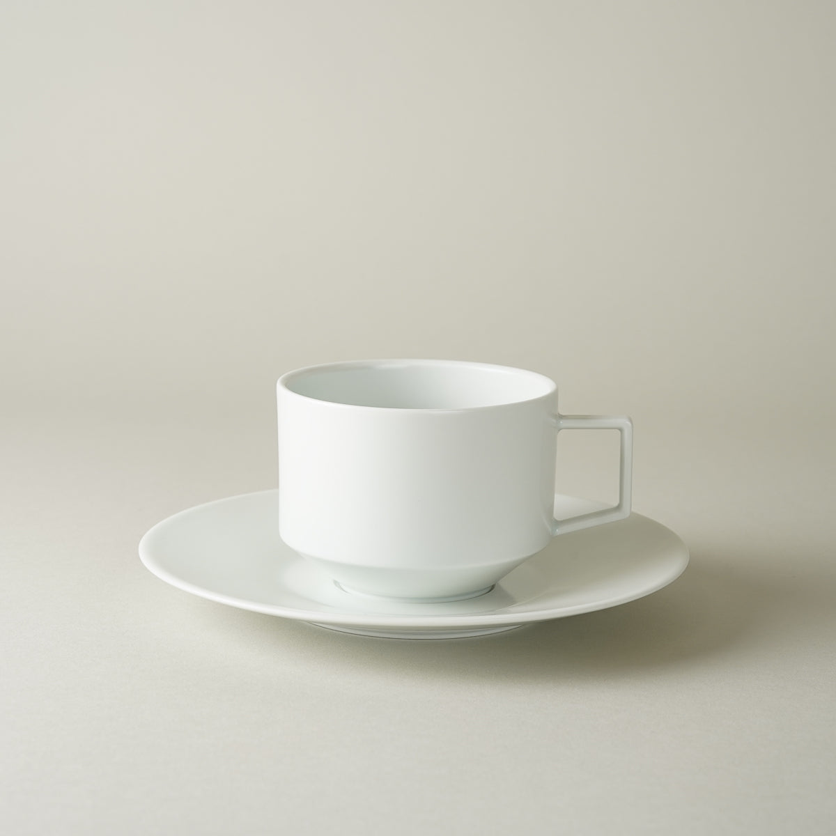 有田焼 コーヒーカップ＆ソーサー(S) 200ml 白マット Kanezen Studio1156