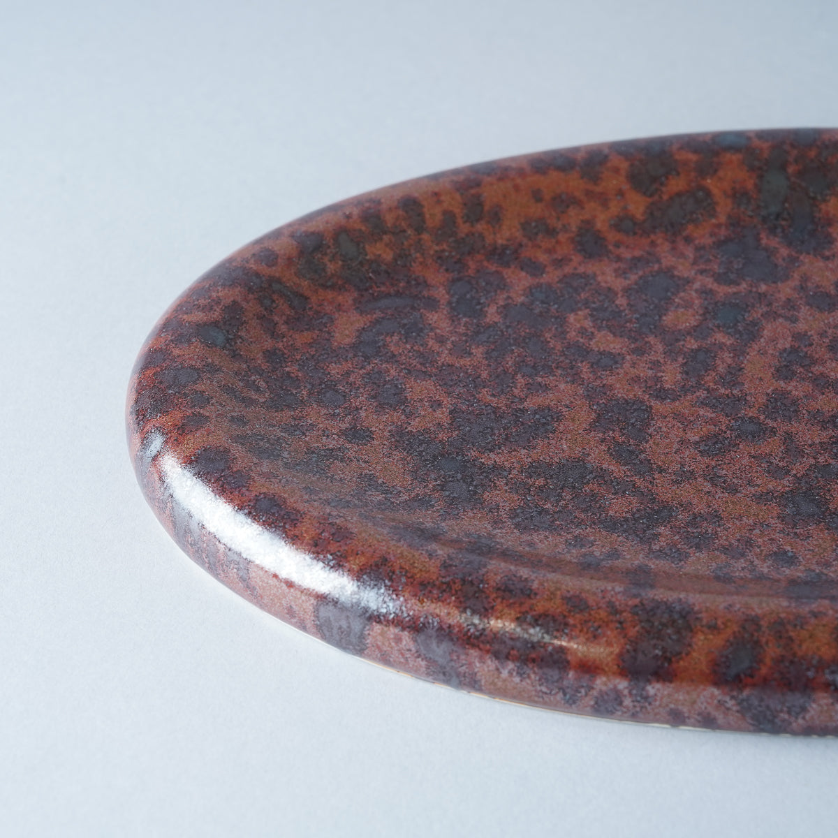 有田焼 窯変 オーバルプレート 26cm Kanezen Studio1156