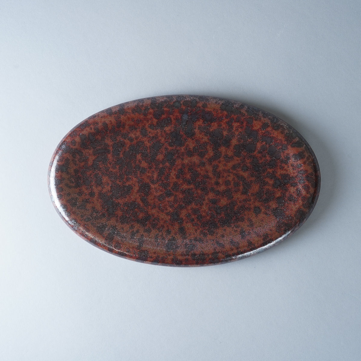 有田焼 窯変 オーバルプレート 26cm Kanezen Studio1156