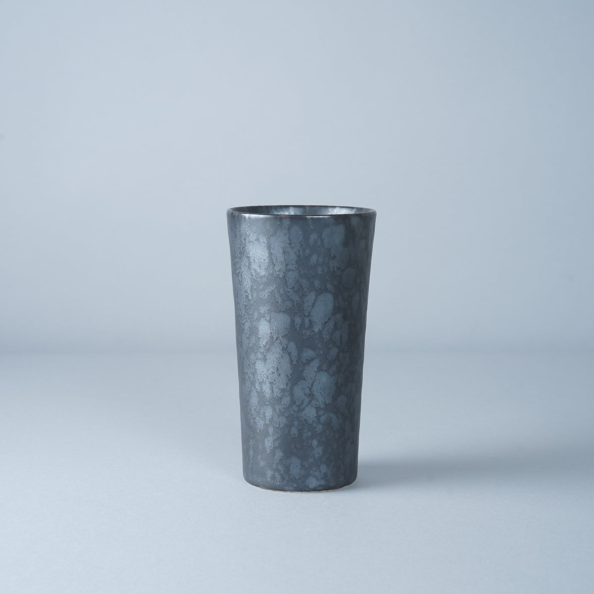 有田焼 黒錆絞りマット タンブラー L 300ml Kanezen Studio1156