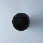 有田焼 黒錆絞りマット タンブラー L 300ml Kanezen Studio1156