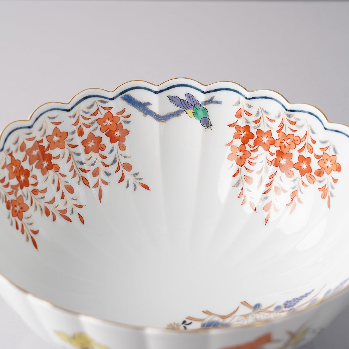 有田焼 君子紋 中鉢 19cm Kisen Studio1156