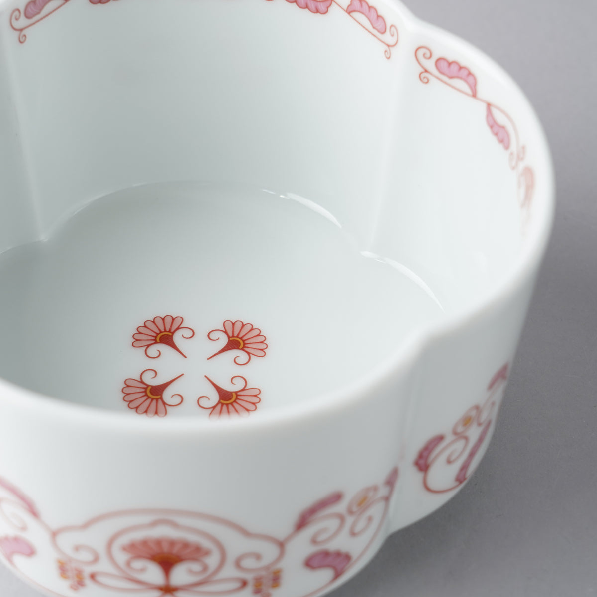 有田焼 ゆいからくさ 四つ葉形ボウル 11.5cm Kisen Studio1156