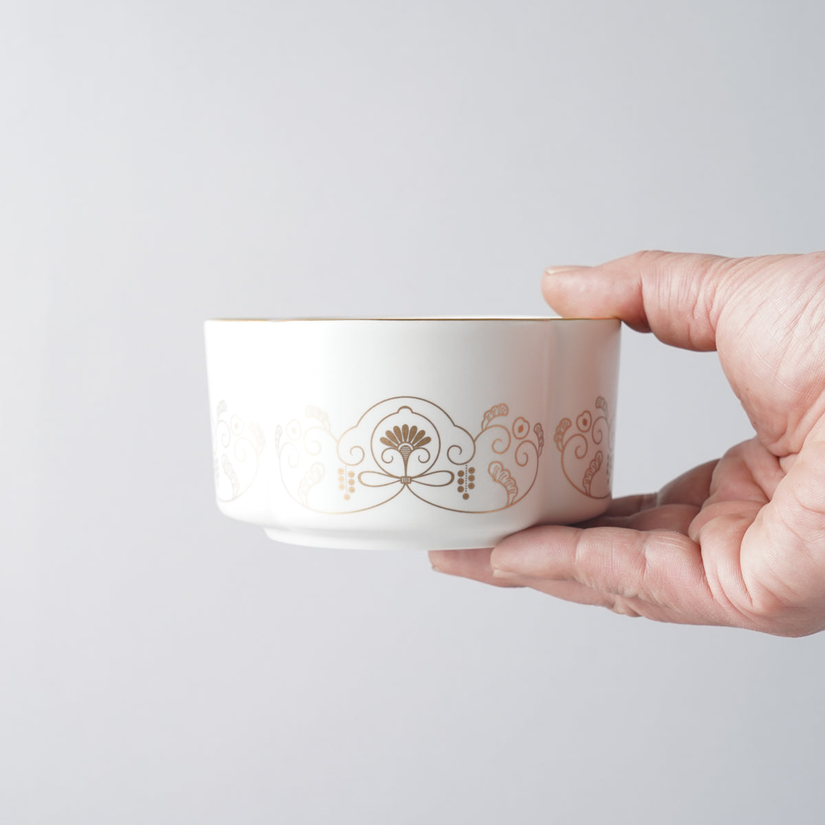 有田焼 ゆいからくさ 四つ葉形ボウル 11.5cm Kisen Studio1156