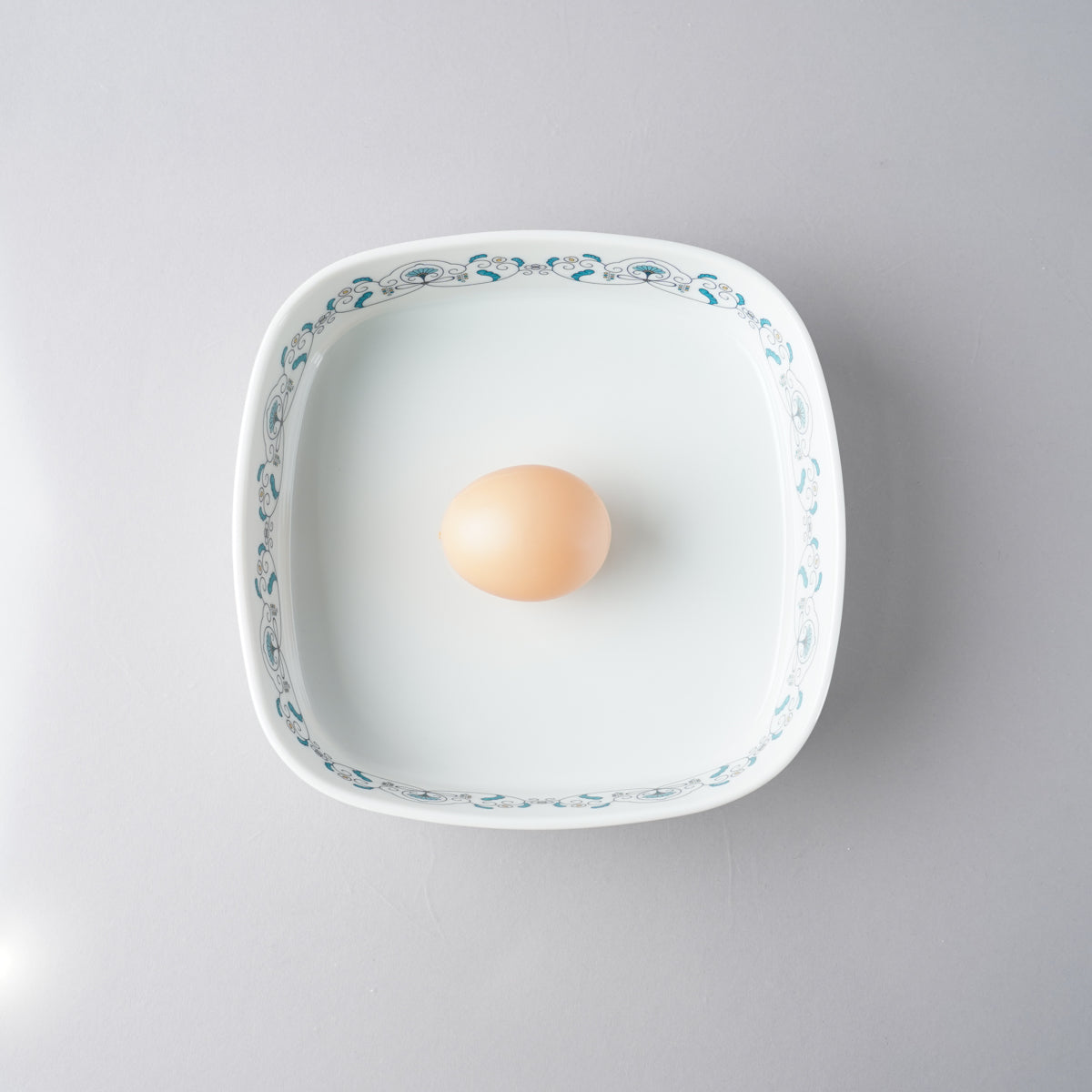 有田焼 ゆいからくさ なで角ボウル 18.5cm Kisen Studio1156