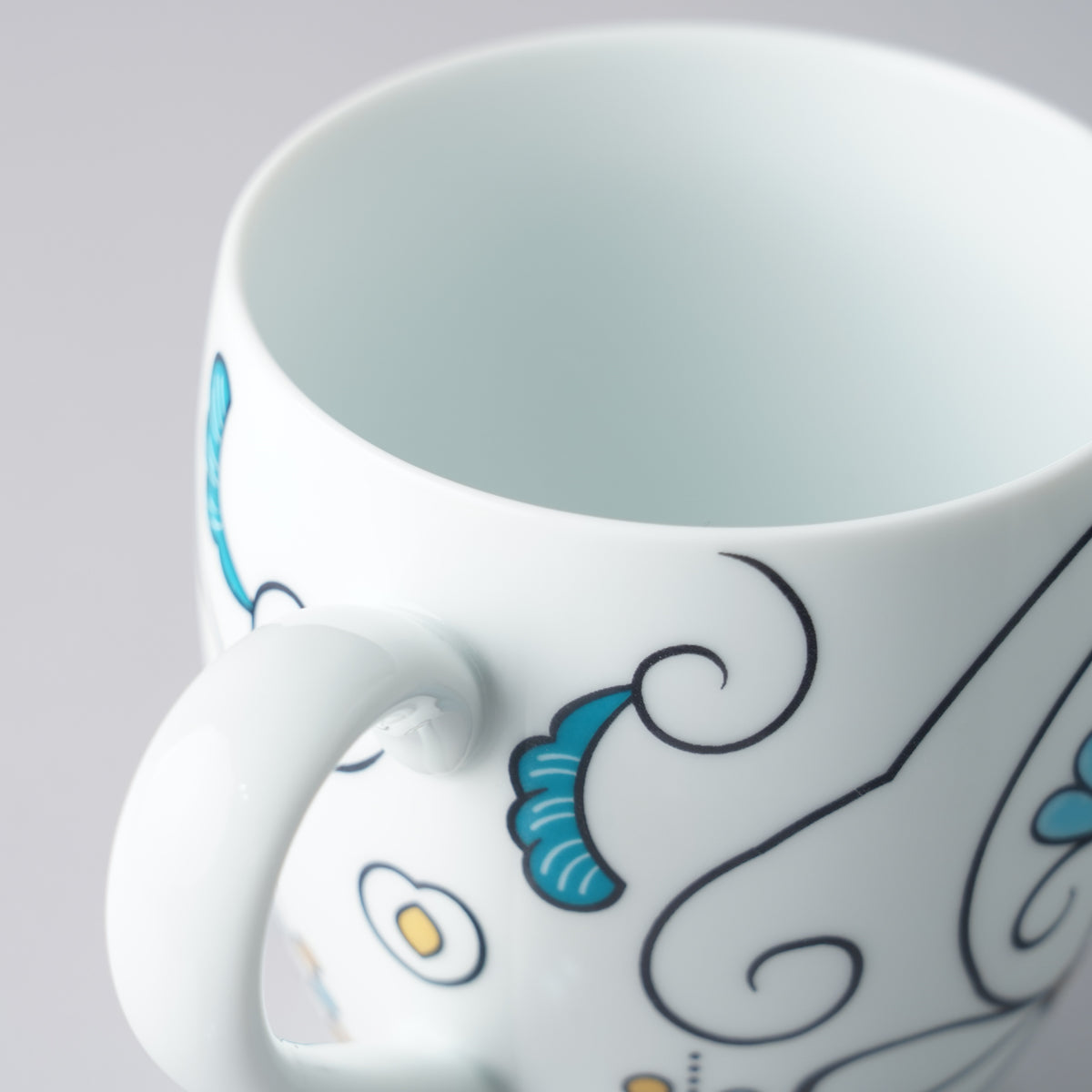 有田焼 ゆいからくさ マグカップ 280ml Kisen Studio1156