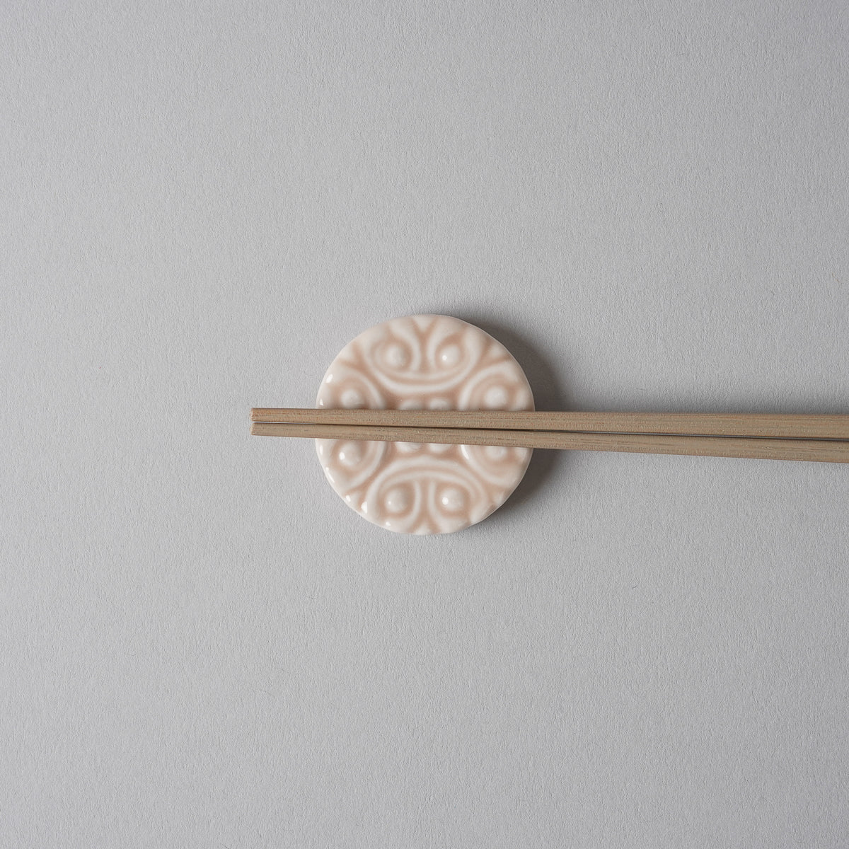 波佐見焼 レリーフ 箸置き 3.5cm [5 Colors]