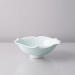波佐見焼 青白磁 桔梗渕 小鉢 16.5cm Koushun Studio1156