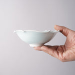 波佐見焼 青白磁 桔梗渕 小鉢 16.5cm Koushun Studio1156