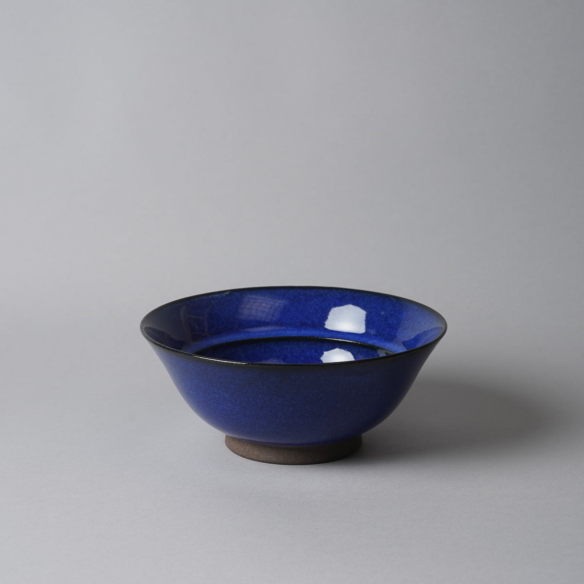 波佐見焼 青釉流し 粋碗 16cm Koushun Studio1156