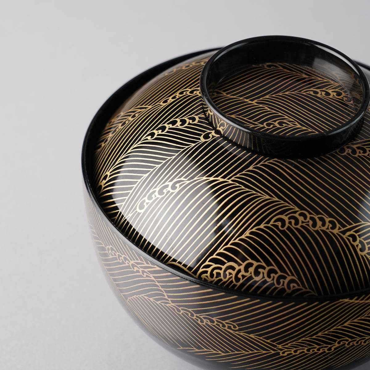 越前漆器 雅晃吸物椀 11cm/380ml [食洗機対応] Echizen Studio1156
